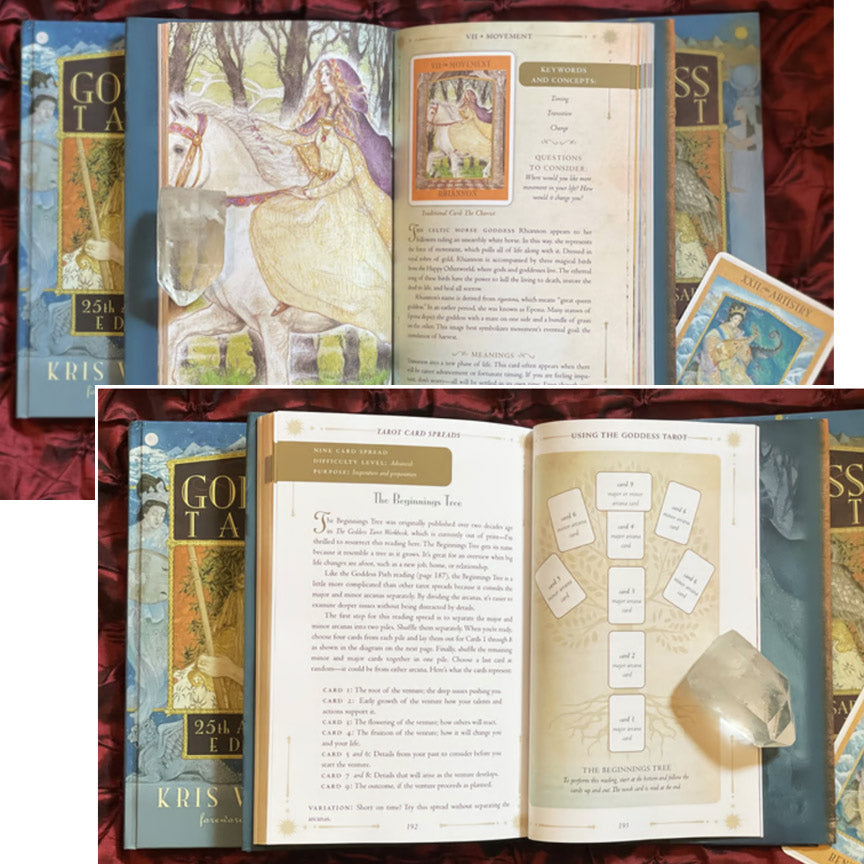 The Goddess Tarot 25th Anniversary hardcover